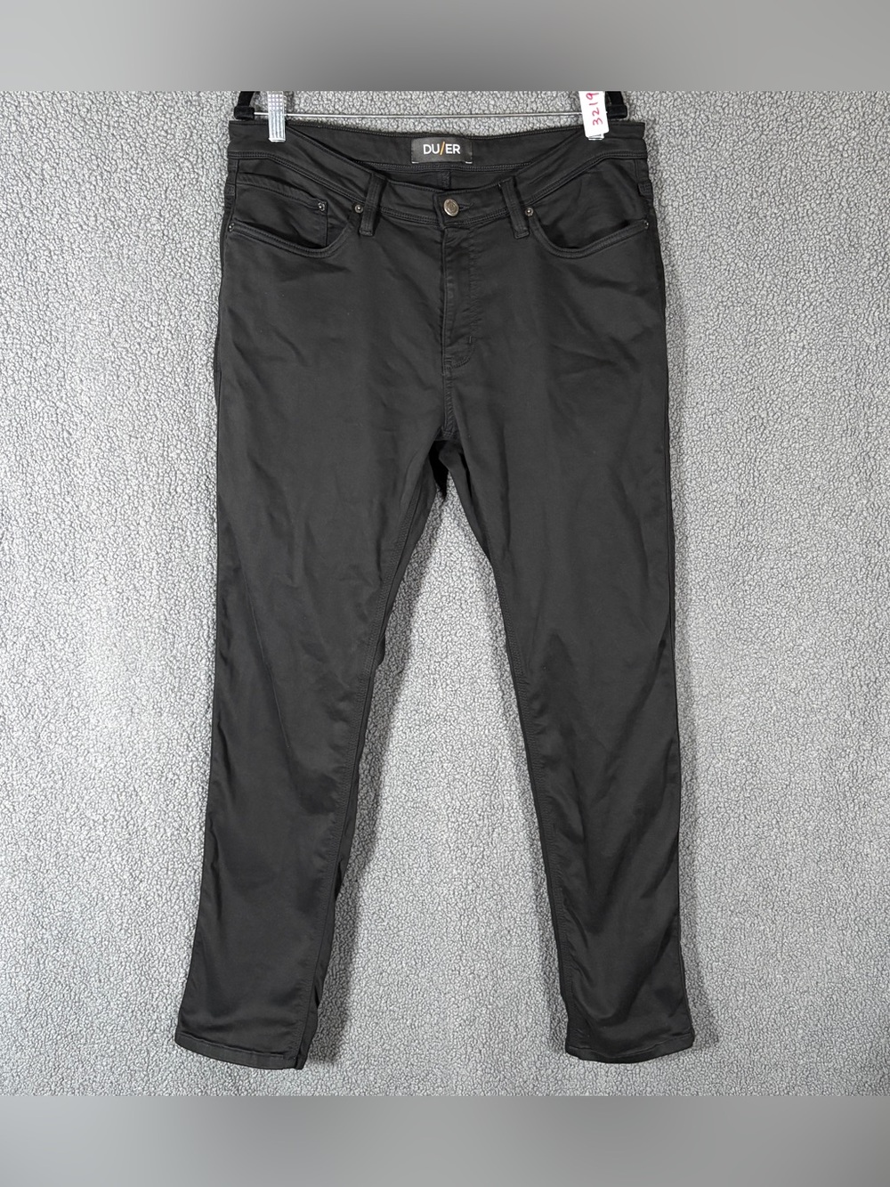 DU/ER Duer N2X No Sweat Slim Fit Pants - Men's Size 36*32 - Black
